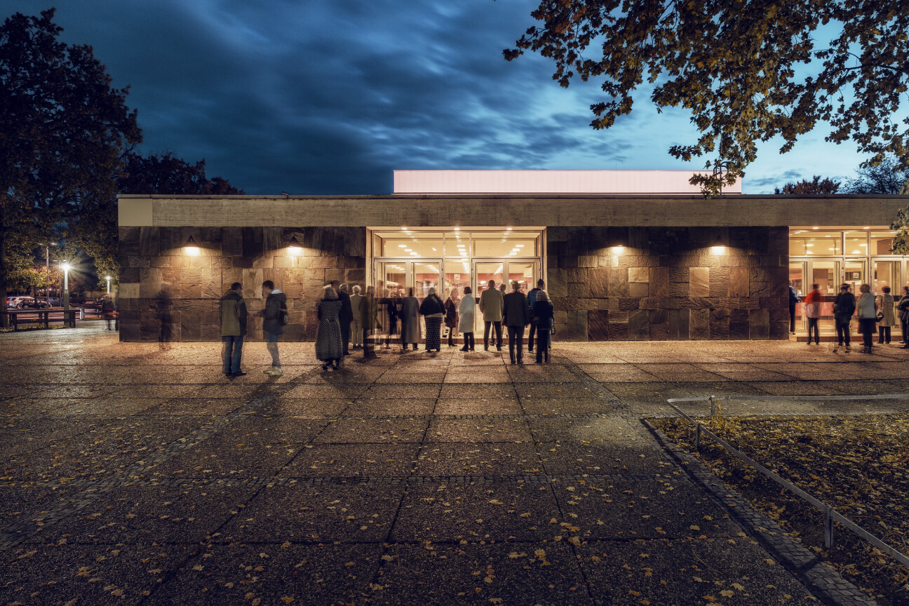 Server racks in a datacenter